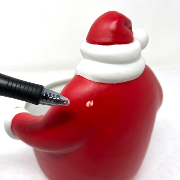 Department 56 Christmas Santa Porcelain Candy Dish Serving Bowl Dept 56 Ceramic - Picture 5 of 7